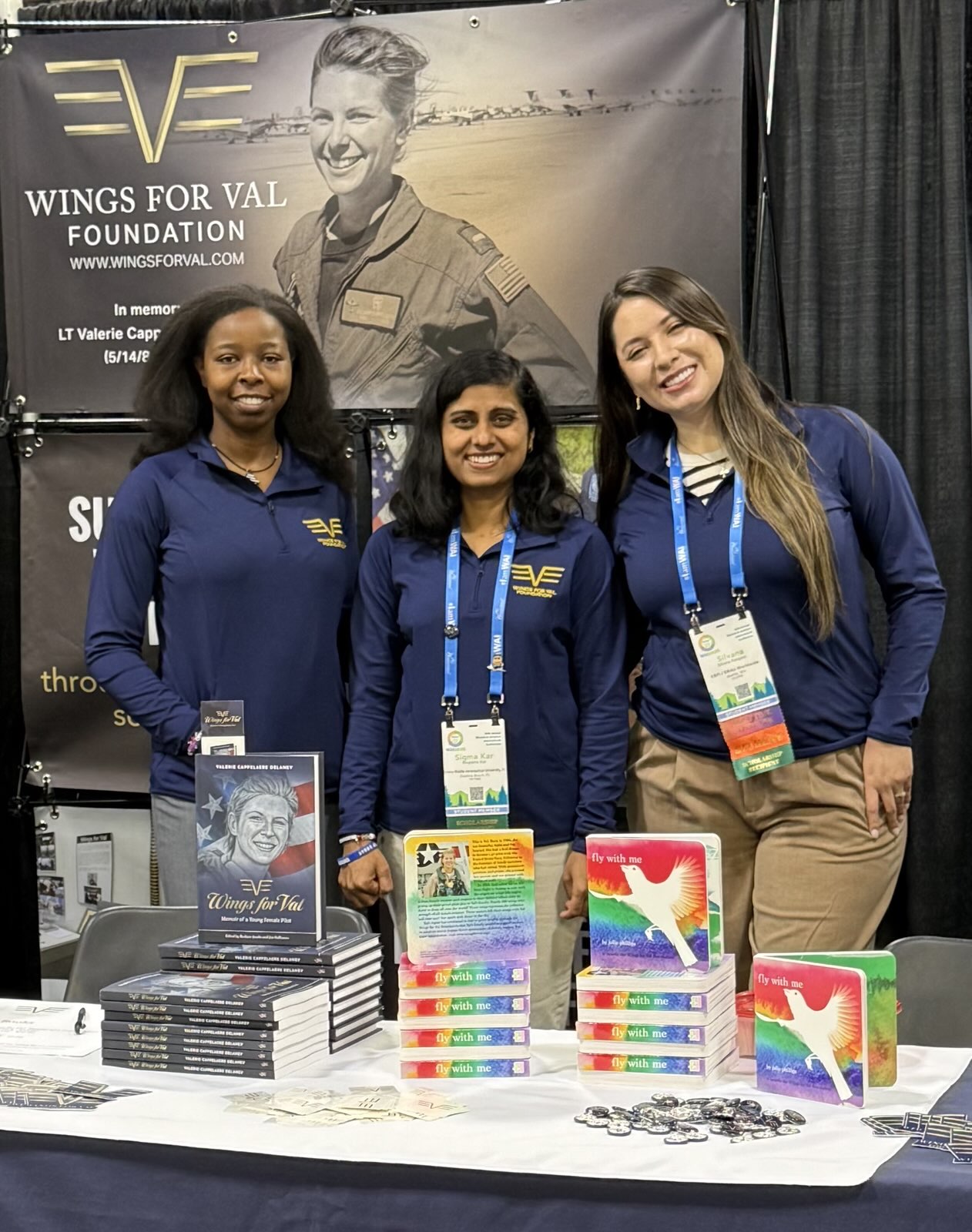 Women in Aviation Internationl - Wings for Val Foundation awarded Lieutenant Valerie Cappelaere Delaney Memorial Flight Scholarship to Anupama Kar