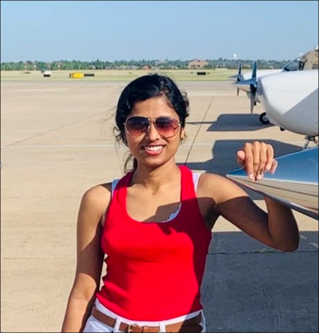Debbie Franceus Memorial Aviation Foundation awards scholarship towards Private Pilot Training to Anupama Kar in its inaugural year